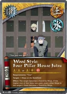 Wood Style: Four Pillar Prison card artwork