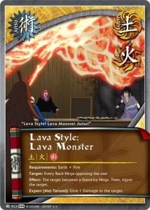 Lava Style: Lava Monster card artwork