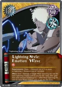 Lightning Style: Emotion Wave card artwork