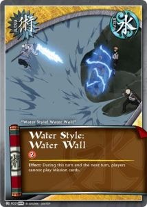 Water Style: Water Wall card artwork