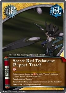 Secret Red Move: Puppet Triad card artwork