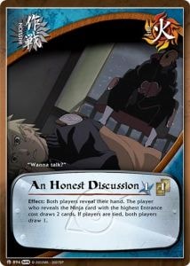 An Honest Discussion card artwork