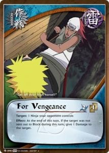 For Vengeance card artwork