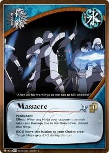 Massacre card artwork
