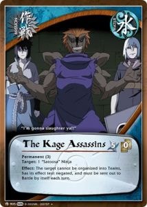 The Kage Assassins card artwork