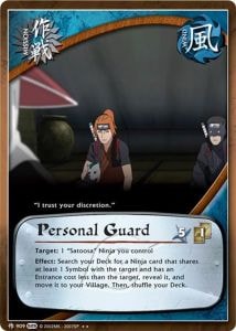 Personal Guard card artwork
