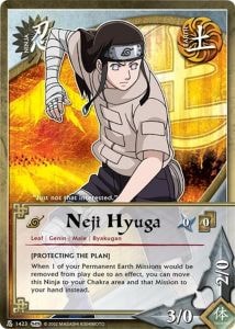 Neji Hyuga card artwork