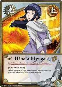 Hinata Hyuga card artwork