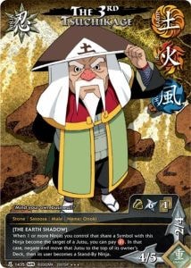 The 3rd Tsuchikage card artwork