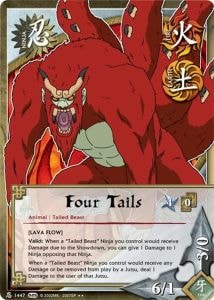 Four Tails card artwork