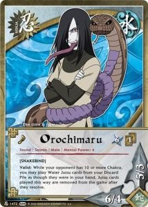Orochimaru card artwork