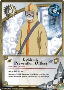 Epidemic Prevention Officer card artwork