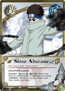 Shino Aburame card artwork