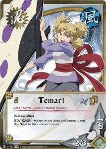 Temari card artwork