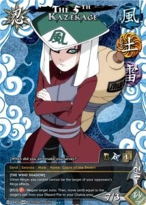 The 5th Kazekage card artwork