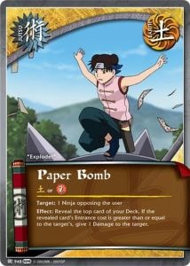 Paper Bomb card artwork