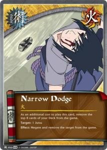Narrow Dodge card artwork
