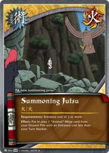 Summoning Jutsu card artwork