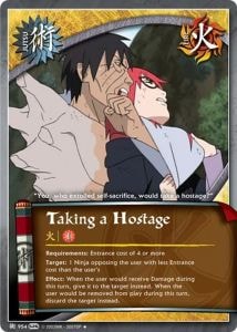 Taking a Hostage card artwork