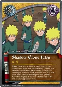 Shadow Clone Jutsu card artwork