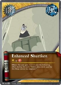 Enhanced Shuriken card artwork