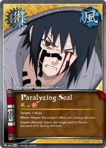 Paralyzing Seal card artwork