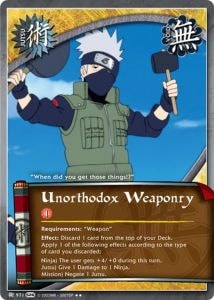 Unorthodox Weaponry card artwork