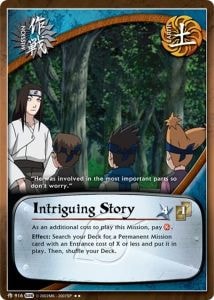 Intriguing Story card artwork