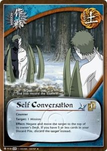 Self Conversation card artwork