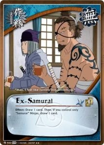 Ex-Samurai card artwork