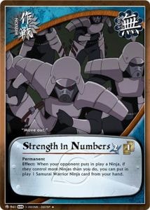 Strength in Numbers card artwork