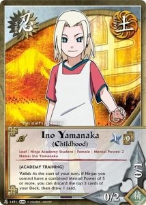 Ino Yamanaka (Childhood) card artwork