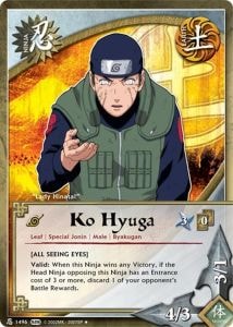 Ko Hyuga card artwork