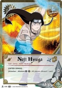 Neji Hyuga card artwork