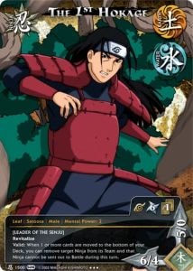 The 1st Hokage card artwork