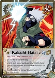 Kakashi Hatake card artwork
