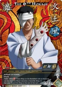 The 6th Hokage card artwork