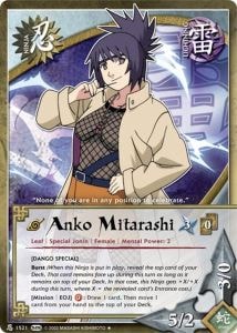 Anko Mitarashi card artwork