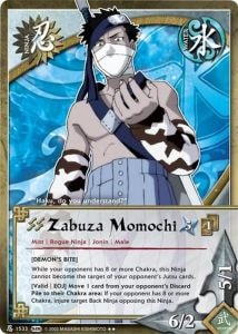 Zabuza Momochi card artwork