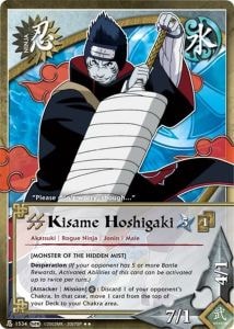 Kisame Hoshigaki card artwork