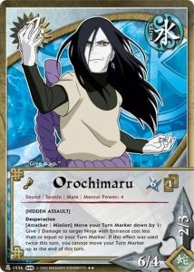 Orochimaru card artwork