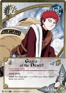 Gaara of the Desert card artwork