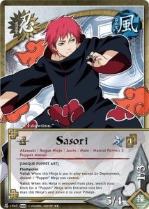 Sasori card artwork