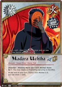 Madara Uchiha card artwork