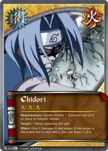 Chidori card artwork