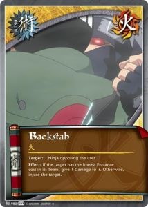 Backstab card artwork