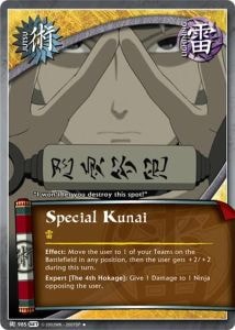 Special Kunai card artwork