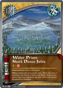 Water Prison Shark Dance Jutsu card artwork