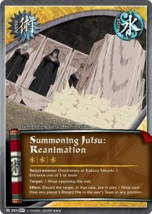 Summoning Jutsu: Reanimation card artwork