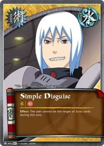 Simple Disguise card artwork